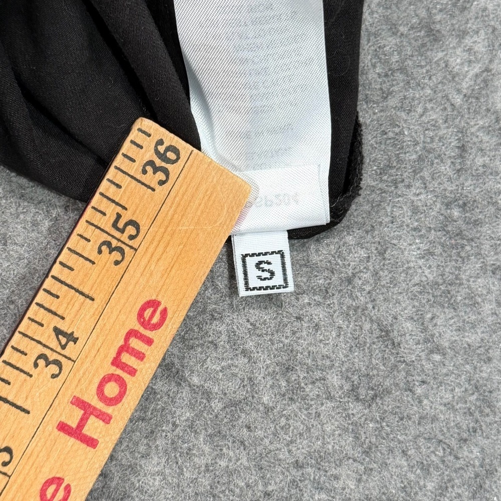 Universal Standard‎ Black Iconic Geneva Asymmetrical Dress Women's Size Small - Picture 7 of 9